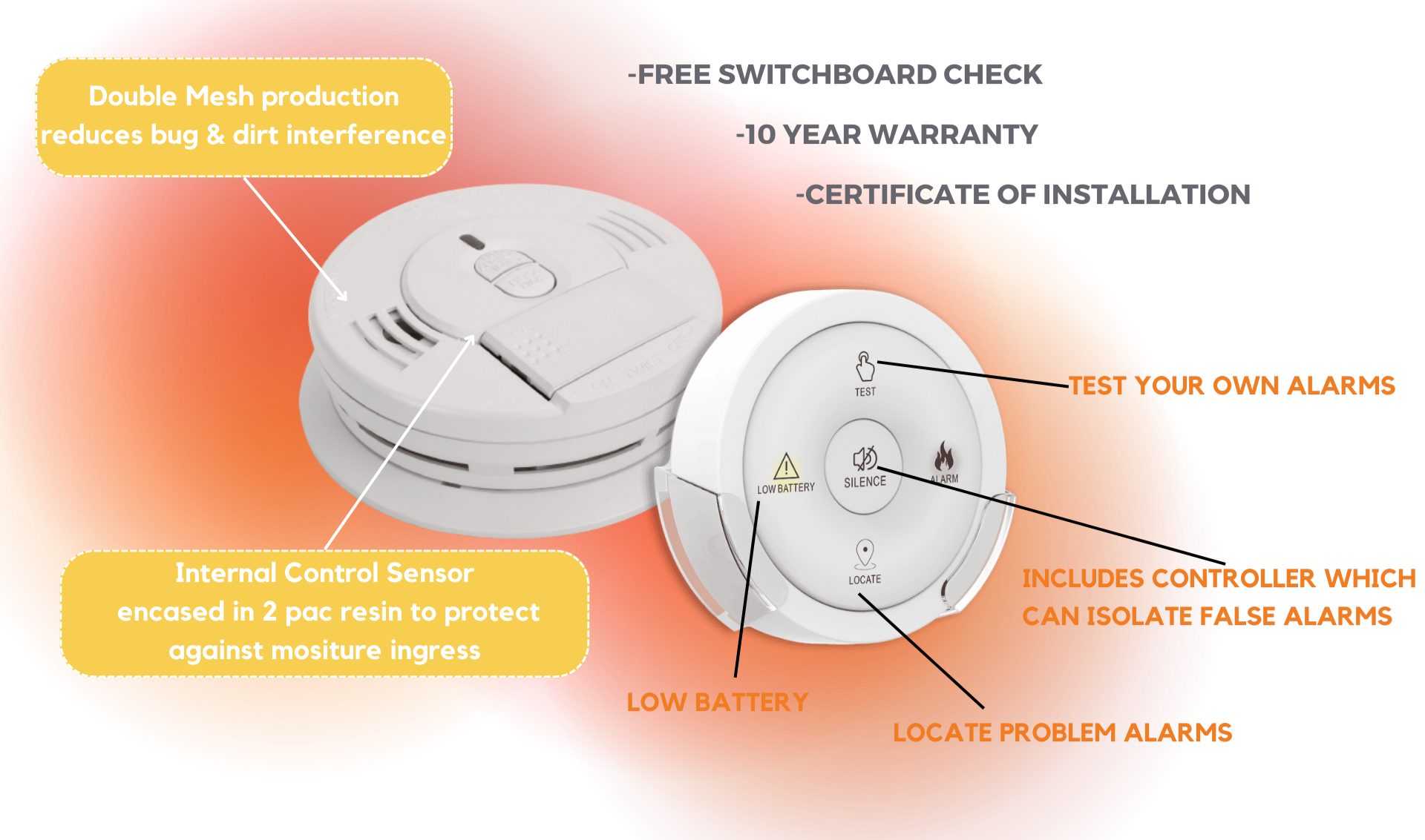 smoke alarm sparky